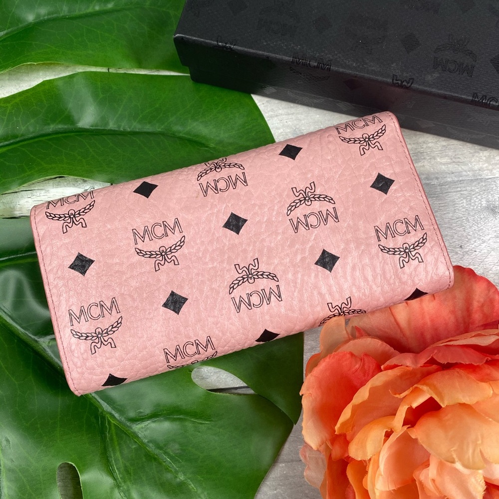 MCM Patricia Crossbody wallet viseto pink purse - Picture 8 of 8